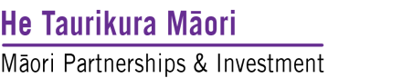 He Taurikura Māori – Māori Partnerships and Investment logo